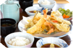 天ぷらランチ