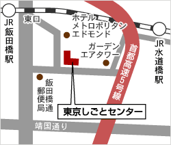 人材情報室の地図