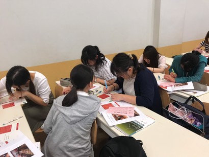 東京未来大学の学生の皆さん