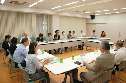 第１回瑞穂町内社会福祉法人連絡会の様子